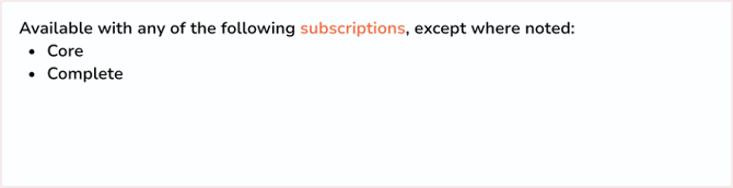 All plans excluding trial, Custom and Care, and Compact